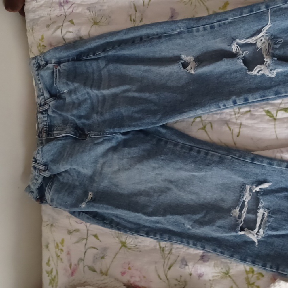90s Super High Rise Straight Jeans